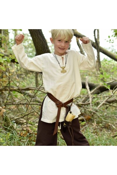 Pantalón para niños Asmund, marrón - Celtic Webmerchant