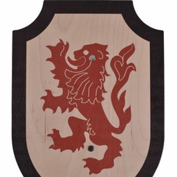 Speelgoedschild Leeuwenhart, zwart-rood - Celtic Webmerchant