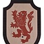 Toy shield Lionheart, black-red - Celtic Webmerchant