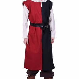 Surcoat per bambini Rodrick, nero-rosso - Celtic Webmerchant