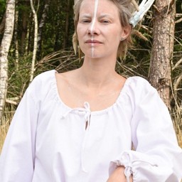 Medieval shift Matilda, white - Celtic Webmerchant