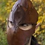 Assassin Hjelm, brun læder, LARP