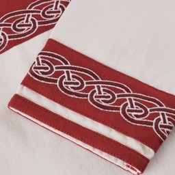 Túnica vikinga Viborg, rojo natural - Celtic Webmerchant