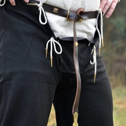 Pantaloni del XV secolo neri scuri - Celtic Webmerchant