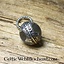 Gotland Viking crystal S, silvered - Celtic Webmerchant