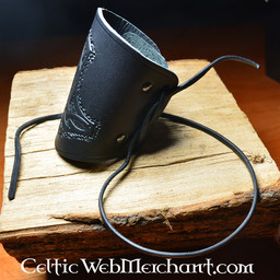 Paar Vikingarmbeschermers (lang), bruin - Celtic Webmerchant