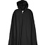 Cape en coton Ellyn, noir - Celtic Webmerchant