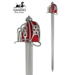 Epée Broadsword à garde en panier, Andrew Ferrara - Celtic Webmerchant