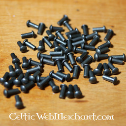 Stalen klinknagels 4 mm, 12 mm lang, set van 50 - Celtic Webmerchant