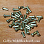 Mässing nitar 4 mm, 10 mm lång, uppsättning av 50 - Celtic Webmerchant