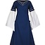Vestido gótico de fiona, azul natural. - Celtic Webmerchant