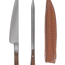 Cuchillería del siglo 14 set cuchillo y comer punzón - Celtic Webmerchant