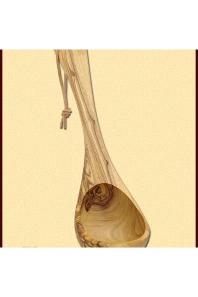 Olijfhouten opscheplepel, 30 cm - Celtic Webmerchant