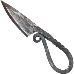 (Early) średniowieczny szyi nóż z pochwy