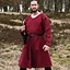 Tunic Kragelund hand-stitched finish, wine red - Celtic Webmerchant