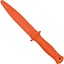 Rubber training dagger orange, hard - Celtic Webmerchant