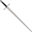 Hand-and-a-half sword Alessio, battle-ready (blunt 3 mm) with scabbard - Celtic Webmerchant