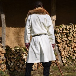 Viking tunika Viborg, naturlig-rød - Celtic Webmerchant