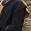 Medieval surcoat Rodrick, orange-black - Celtic Webmerchant