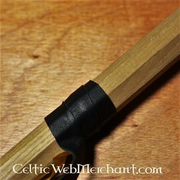 Self-Adhesive leather strip for bow grips and spear shafts