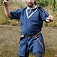 Birka tunic Knut, short sleeves, blue - Celtic Webmerchant