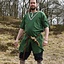 Birka tunic Knut, short sleeves, green - Celtic Webmerchant