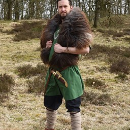 Birka tunika Knut, korta ärmar, grön - Celtic Webmerchant