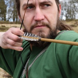 Birka tunika Knut, krótkie rękawy, zielony - Celtic Webmerchant