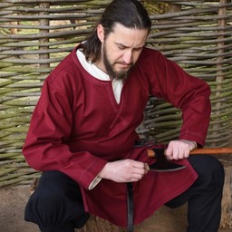 Tunic Harald, wine red - Celtic Webmerchant