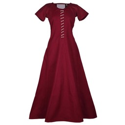 Cotehardie Odilia, wine red - Celtic Webmerchant