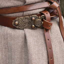 Thorsberg tunika sildeben motiv, brun - Celtic Webmerchant