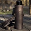 Thermos avec support en cuir et ceinture, noir - Celtic Webmerchant