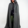 Leonardo Carbone Medieval cloak with hood, blue - Celtic Webmerchant