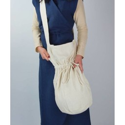 Textile shoulder bag, cream - Celtic Webmerchant