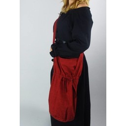 Textile shoulder bag, red - Celtic Webmerchant