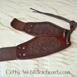 Paire de protège-poignets vikings, noir - Celtic Webmerchant