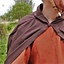 Cotton cloak, dark brown - Celtic Webmerchant