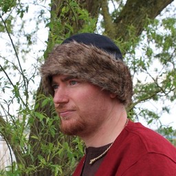 Birka Viking hat, black - Celtic Webmerchant