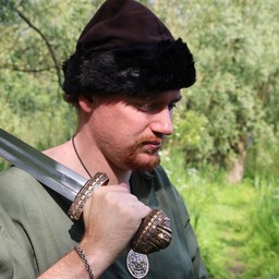 Birka Viking hat, brown - Celtic Webmerchant