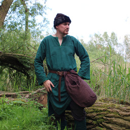 Textil axelväska, brun - Celtic Webmerchant