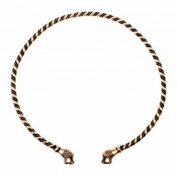Wikinger Drehmoment Oseberg, versilbertes Bronze - Celtic Webmerchant