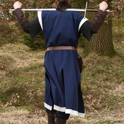 Medieval Surcoat Rodrick, blå-naturlig - Celtic Webmerchant