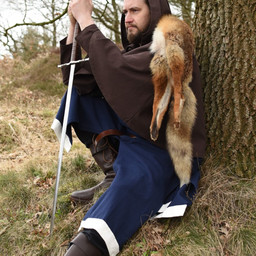 Medieval Surcoat Rodrick, blå-naturlig - Celtic Webmerchant