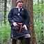 Historical tunic with authentic lining, black - Celtic Webmerchant