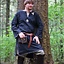 Historyczna tunika z autentyczną podszewką, czarna - Celtic Webmerchant