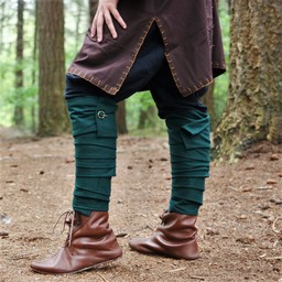 envolturas de las piernas Hredulf, verde - Celtic Webmerchant