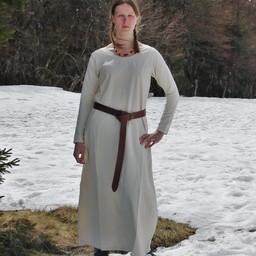 Vestido medieval Emma, ​​crema - Celtic Webmerchant