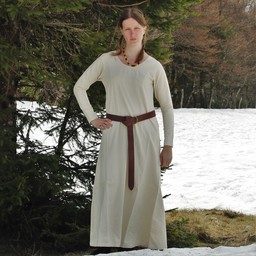 Vestido medieval Emma, ​​crema - Celtic Webmerchant