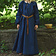 robe enfants Mathilde, bleu - Celtic Webmerchant