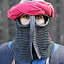 Persian turban, red